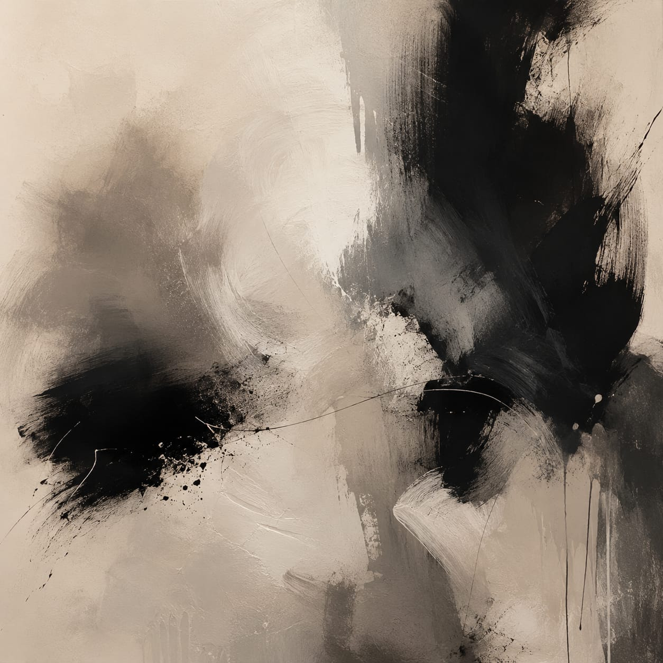 Abstract painterly texture background, MOODYN brand art